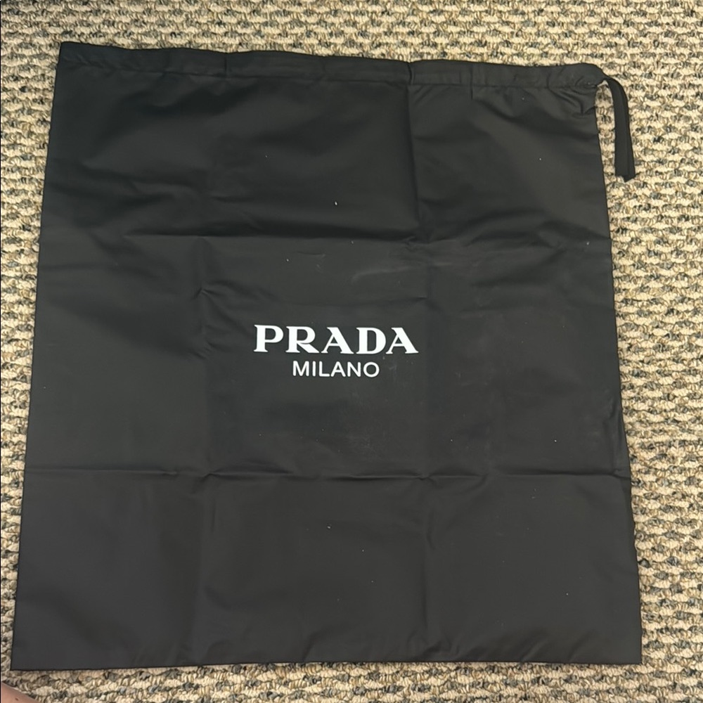 Prada nylon dust bag large